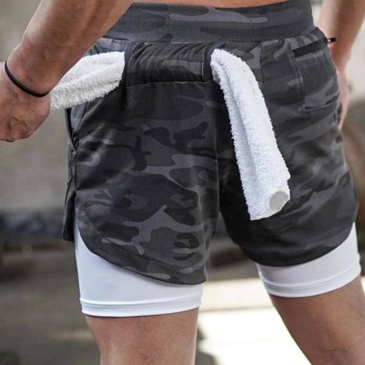 Shorts Para Treino 2 em 1 Esporte Air Effect 673 Direct Ofertas 