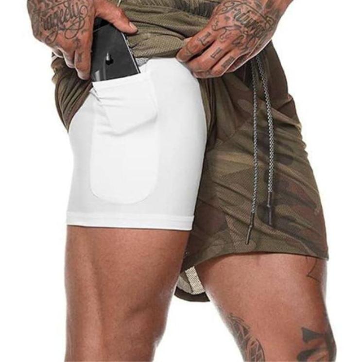 Shorts Para Treino 2 em 1 Esporte Air Effect 673 Direct Ofertas 