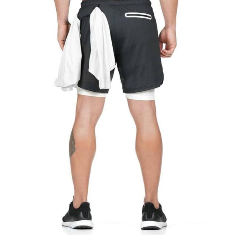 Shorts Para Treino 2 em 1 Esporte Air Effect 673 Direct Ofertas 