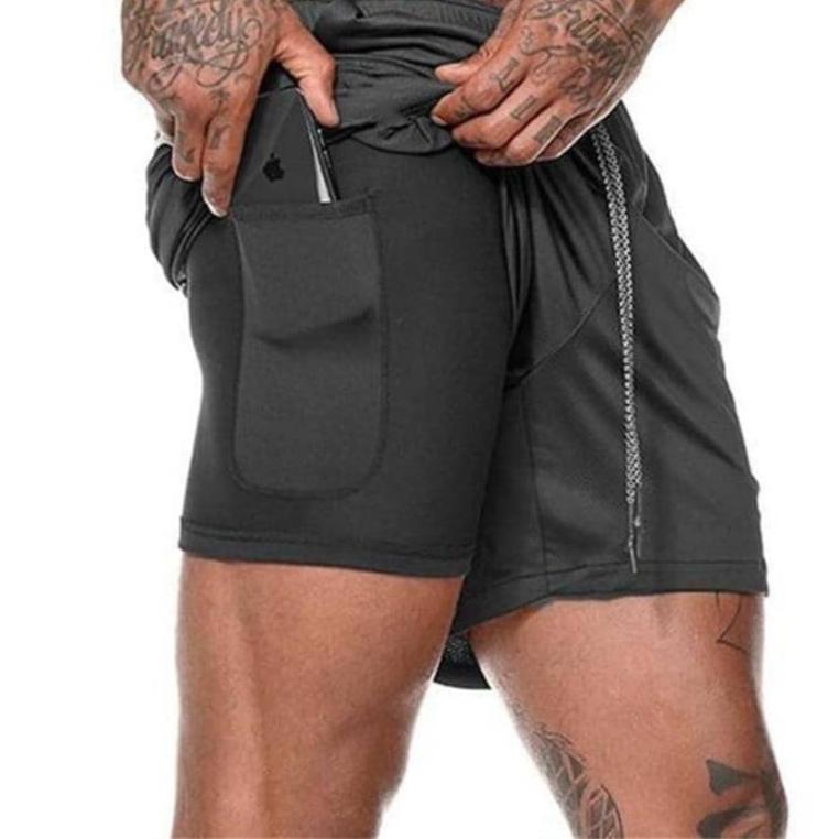 Shorts Para Treino 2 em 1 Esporte Air Effect 673 Direct Ofertas 