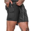 Shorts Para Treino 2 em 1 Esporte Air Effect 673 Direct Ofertas Preto M 